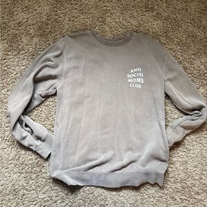 Hubs and Hers Anti Social Moms Club Sweatshirt